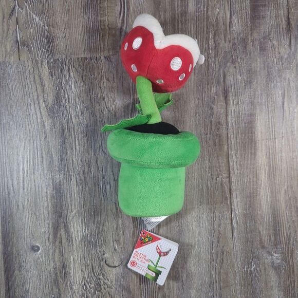 Nintendo Other - Piranha Plant All Star Plush 9" Super Mario Bros Little Buddy 1594 AC27